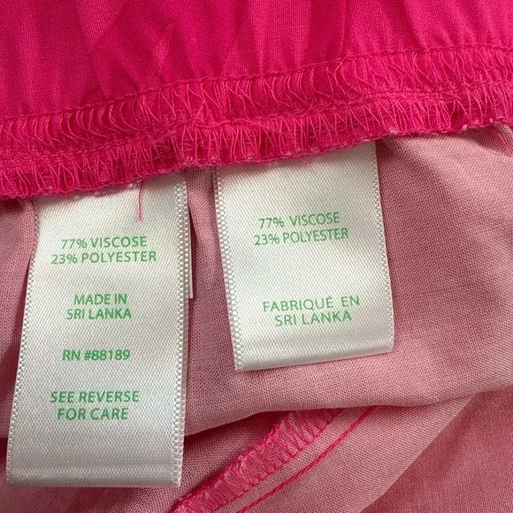 Lilly Pulitzer Bal Harbour Palazzo Pants – Wild Side Engineered – Size Large - Picture 4 of 6